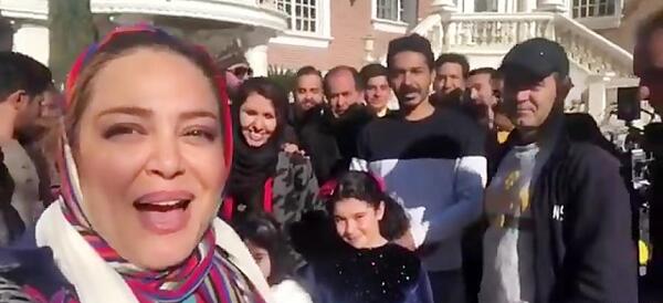 عکس بهاره رهنما در فیلم بچه مهندس