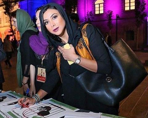 عکس آزاده صمدی در اینستاگرام