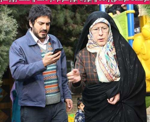 عکس تصاویر فرخنده فرمانی زاده و همسرش