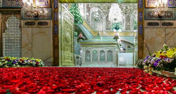 عکس حرم گلباران