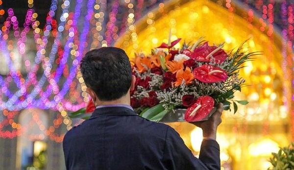 عکس حرم گلباران