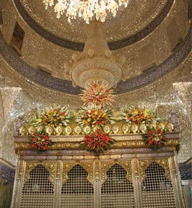 عکس حرم گلباران