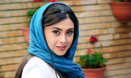 عکس آزاده صمدی در لباس عروس
