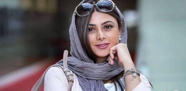 عکس آزاده صمدی در لباس عروس