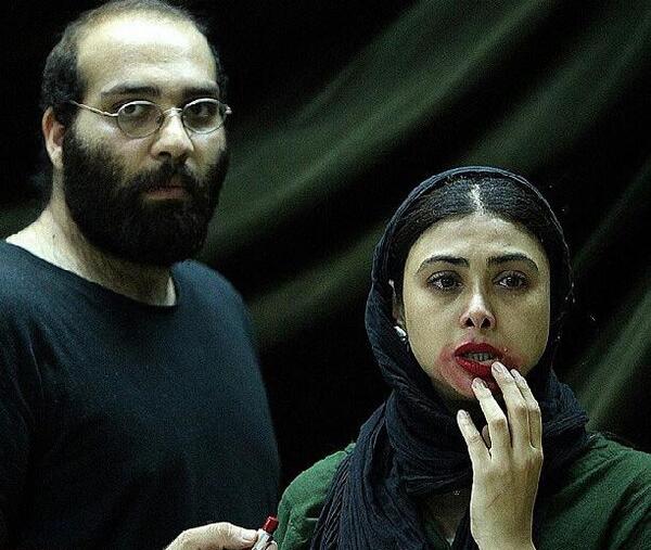 عکس آزاده صمدی در لباس عروس