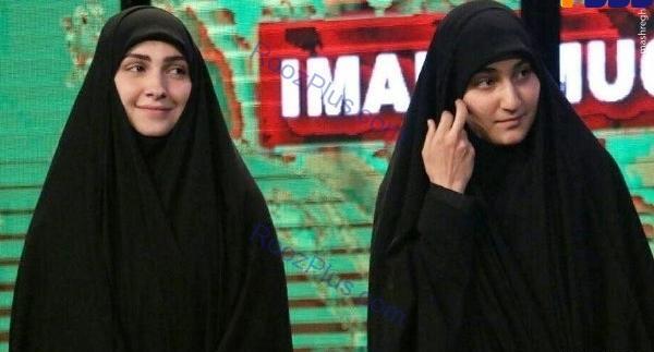 عکس حاج قاسم سلیمانی و دخترش زینب