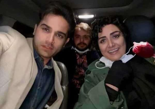 عکس باران کوثری و آرمان درویش