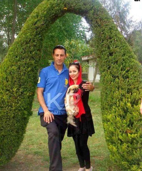 عکس الناز حبیبی و همسرش جدید