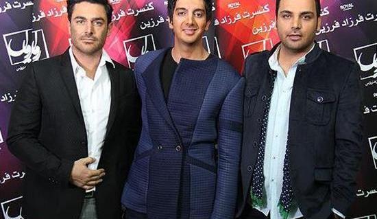 عکس فرزاد فرزین در خارج از کشور
