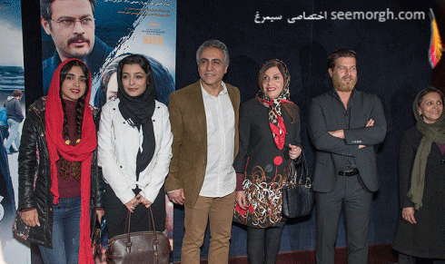 عکسهای الهه حصاری در اکران خصوصی فیلم جامه دران