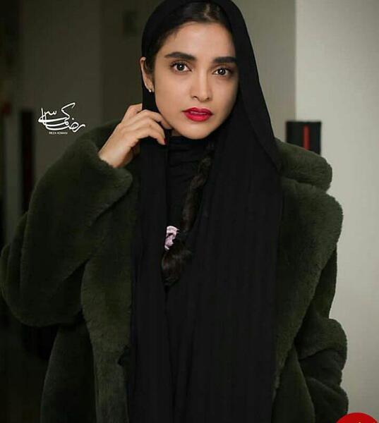 عکسهای الهه حصاری در اکران خصوصی فیلم جامه دران
