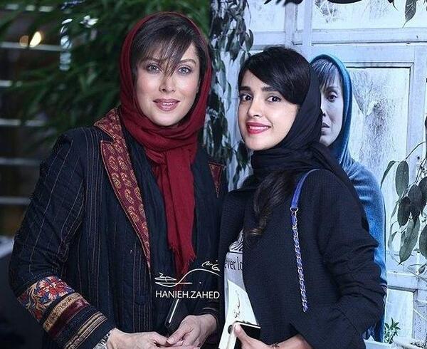 عکسهای الهه حصاری در اکران خصوصی فیلم جامه دران