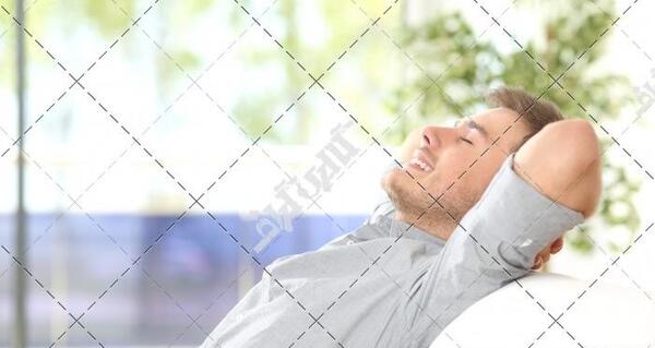 عکس در حال استراحت