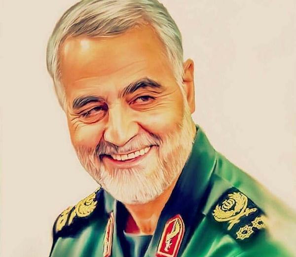 عکس سردار سلیمانی فانتزی