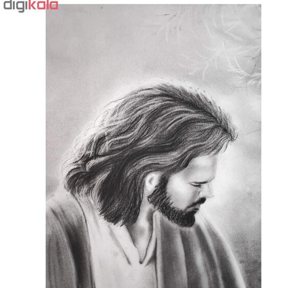 عکس سیاه و سفید از حضرت عیسی