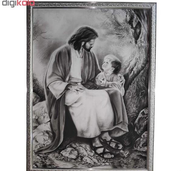عکس سیاه و سفید از حضرت عیسی