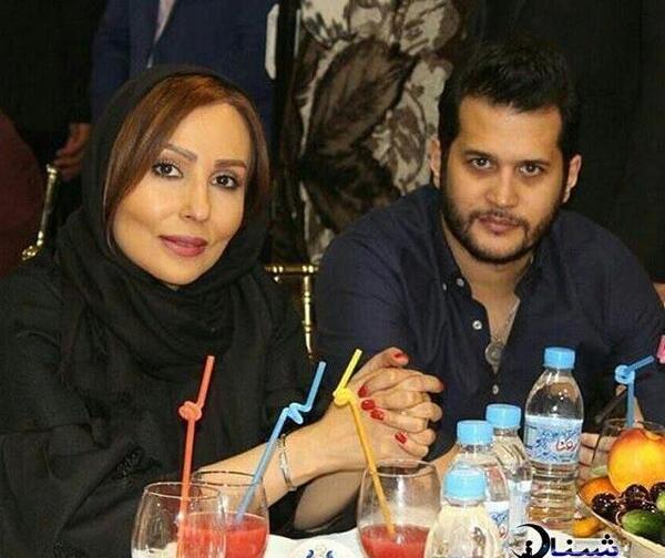 عکس سیاوش خیرابی وهمسرش وفرزندش