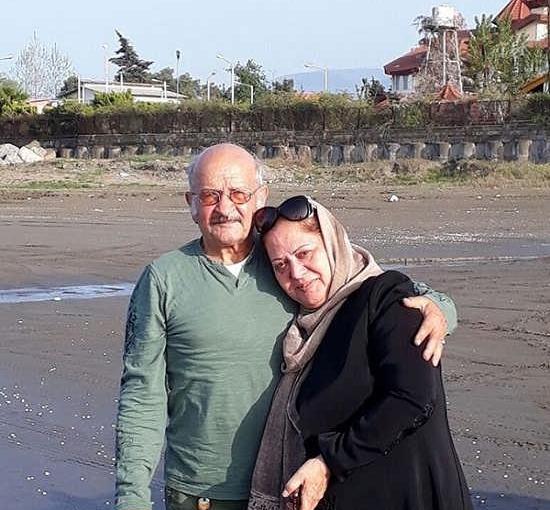 عکس سیاوش خیرابی وهمسرش وفرزندش