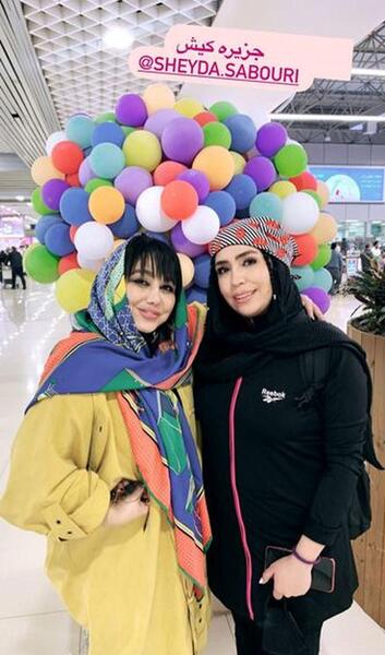 عکس بهنوش بختیاری بی حجاب