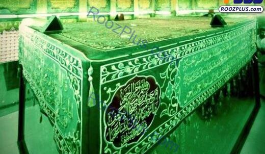 عکس سنگ قبر حضرت رقیه