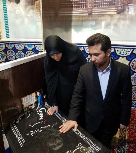 عکس مزار شهید بابک نوری