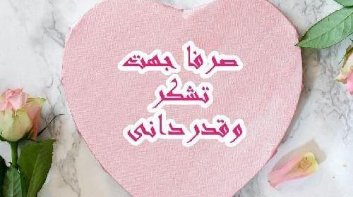 عکس پروفایل قدردانی از زحمات همسر