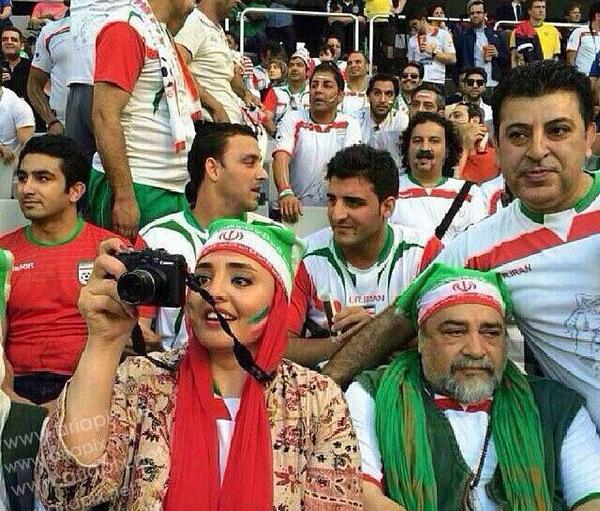 عکسهای فاطمه گودرزی در جام جهانی برزیل