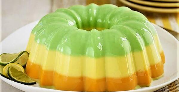 عکس و طرز تهیه ژله بستنی
