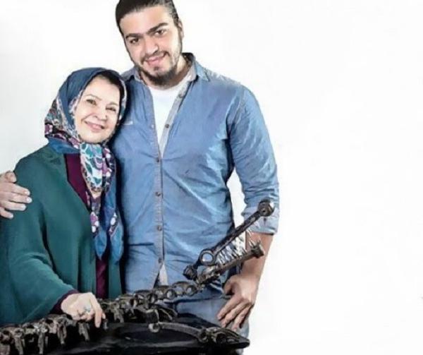 عکس افسر اسدی و شوهرش