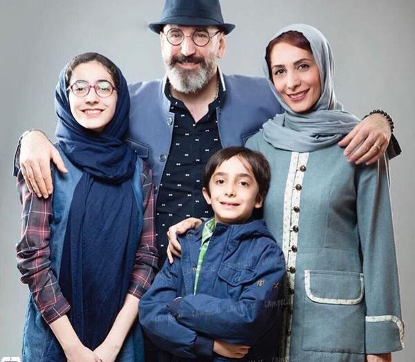 عکس افسر اسدی و شوهرش