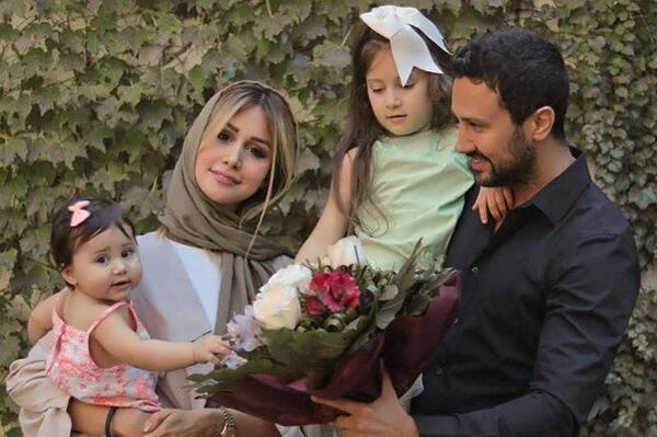 عکس حاملگی زن شاهرخ استخری