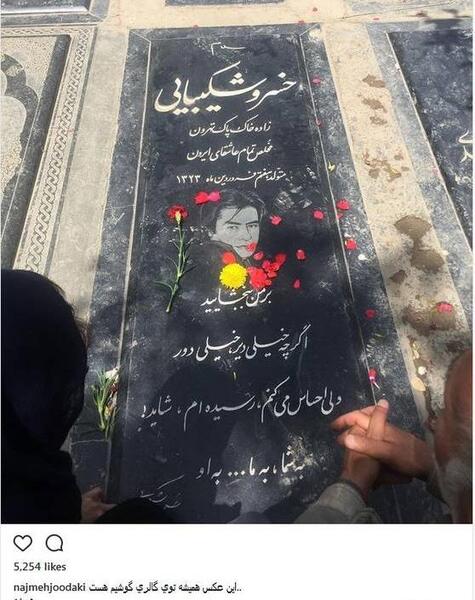 عکس نوشته خسرو شکیبایی حال همه ما خوب است