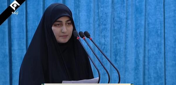 عکس زن قاسم سلیمانی