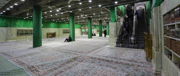 عکس قبر امام حسین زیر زمین