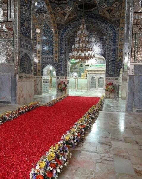عکس حرم گل