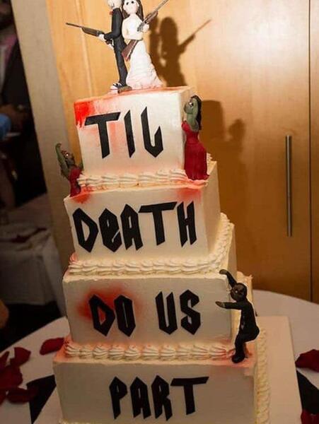 عکس کیک زامبی