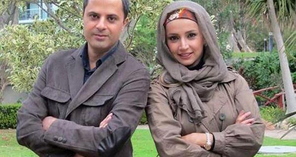 عکس شبنم قلی خانی با همسر و فرزندش