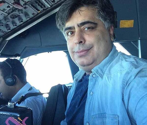 عکس رضا شفیعی جم با پدرش