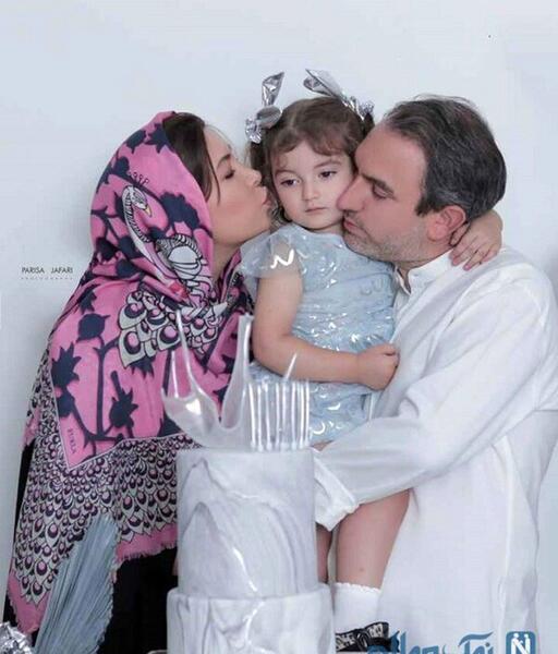 عکس جشن تولد فریبا نادری