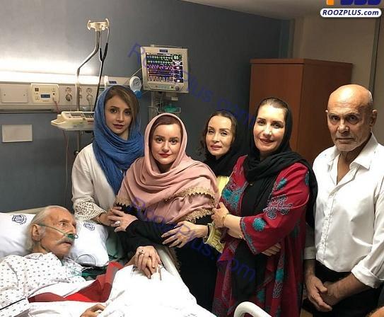 عکس جمشید هاشم پور و فرزندانش