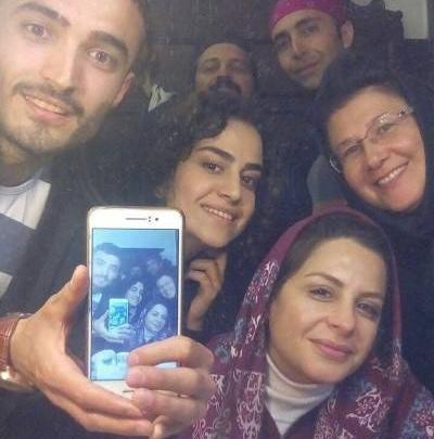 عکس سیما تیرانداز در ستایش