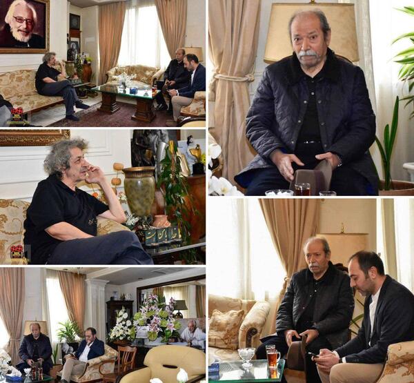 عکس همسر دوم علی نصیریان