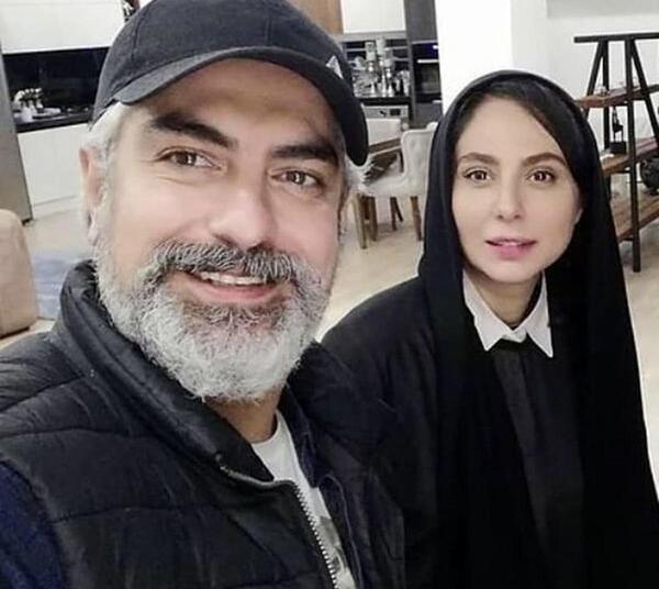 عکس بهنوش طباطبایی و همسر دومش