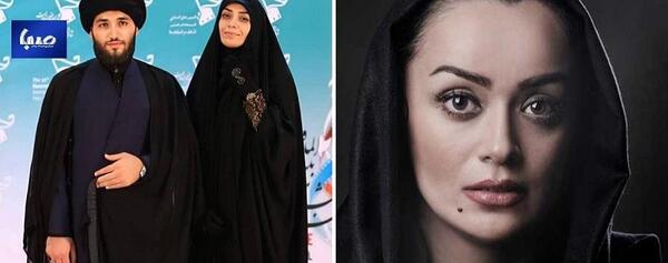 عکس الهام چرخنده در شبکه مهاجر