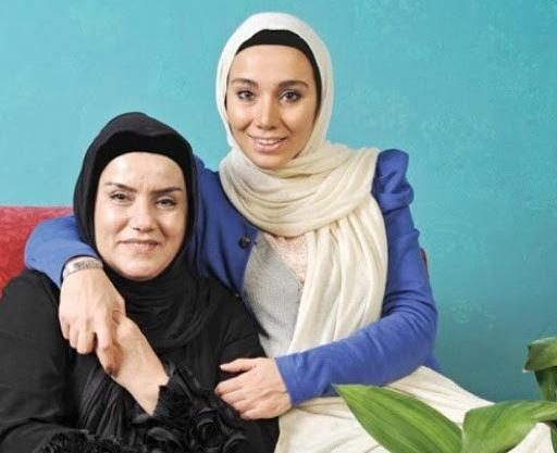 عکس از خاطره حاتمی وهمسرش
