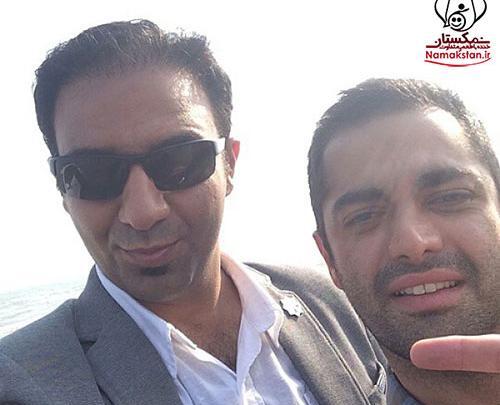 عکس اشکان اشتیاق و همسرش