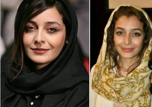 عکس ساره بیات دریک مشت پر عقاب