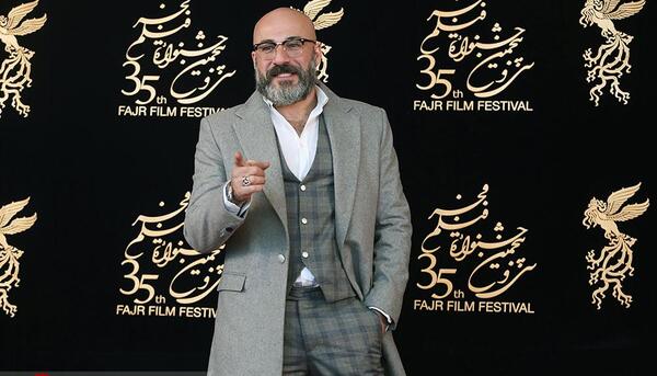 عکس امیر آقایی در جشنواره فجر
