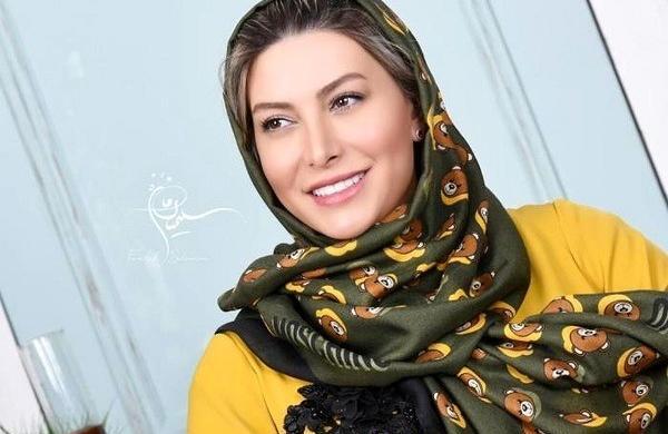عکس فریبا نادری در شام ایرانی