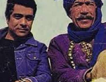 عکس بهروز وثوقی با آنتونی کوئین